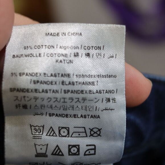 Guess Vintage y2k Blue Denim Low Rise Skinny Jean's 10 - Picture 11 of 13